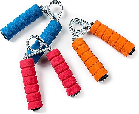 Amazon Co Jp ハンドグリップ 握る器具 握力アップ トレーニング 健康グッズ 握力器具 男女兼用 筋トレ 補助 器具 手首 ウェイト トレーニング スポーツ器具 フィットネス 握力グッズ 3セット 3 5労働日以内配達 スポーツ アウトドア