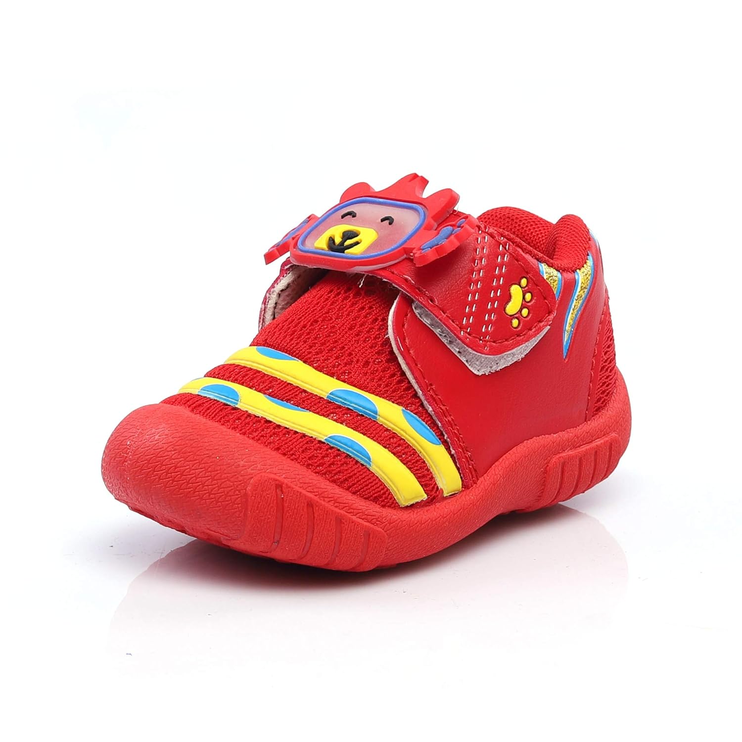 Kats Kids Baby Unisex Chu Chu Sound mozo Musical Velcro Style Shoes for