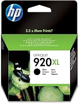HP 920XL Black High Yield Ink Cartridge CD975AE Original OfficeJet 1200 Pages