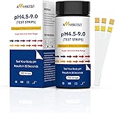 pH Test Strips for Urine 4.5-9.0 | Quick & Accurate Urine pH Testing Strips, Measures pH Values at Home