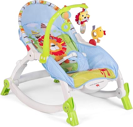 Balancelle 3 En 1 Pour Bebe 0 Avec Hochet Vibration Ricokids Amazon Fr Bebes Puericulture