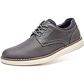 CLOWSE Men's Lightweight Dress Shoes Casual Dress Sneakers Business Casual Shoes Work Office Walking Oxfords