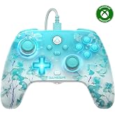 GameSir T7 Pro Floral Wired XBOX Controller,Hall Effect,RGB,Trigger Stop,PC | Hall Effect Sticks &amp; Triggers; 2 Remappable Back Buttons; Adjustable Trigger Stops; RGB Lighting Effects