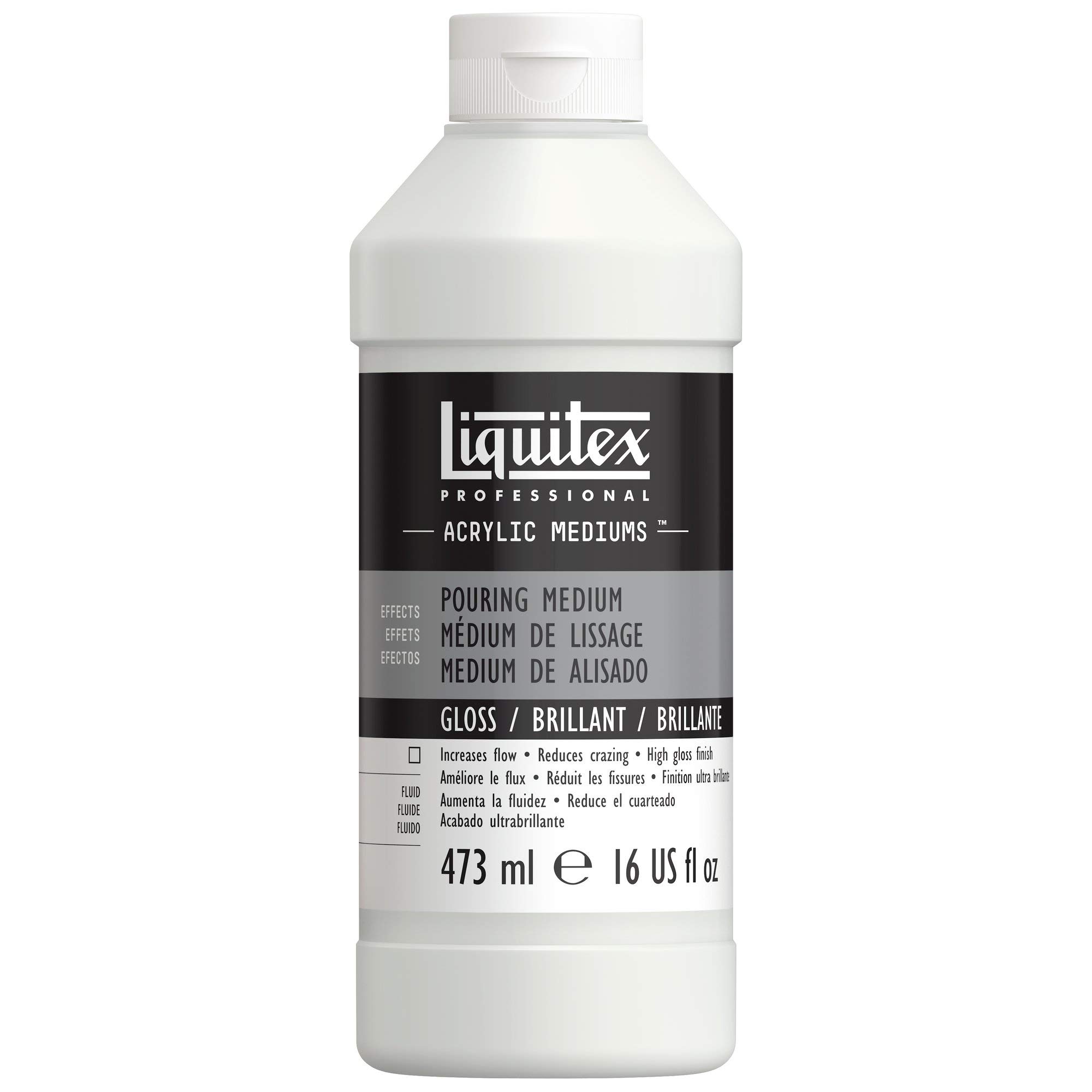 Liquitex Acrylic Professional Pouring Effects Medium for Acrylic Paint, Gloss, 473 ml — image 1