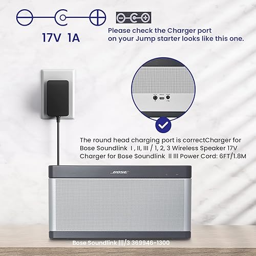 Bose Solo Soundbar 17V-20V 1A AC Adapter Charger 1000mA For Bose