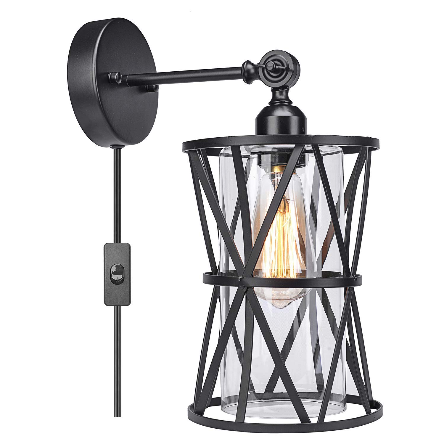 Best antique headboard lights with on off switch