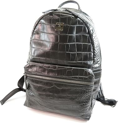 Amazon エムシーエム 型押し リュック デイパック レザー メンズ 中古 Mcm エムシーエム タウンリュック ビジネス リュック