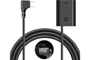 NEEWER USB C to NP-FZ100 Dummy Battery 8.2V Output, Replaces NP-FZ100 Battery, Compatible with Sony FX3 FX30 ZV-E1 A1 A6600 A