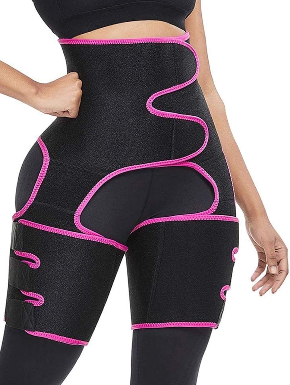High Waist Trainer,Sweat Waist Trimmer Thigh Trimmer for Women Weight