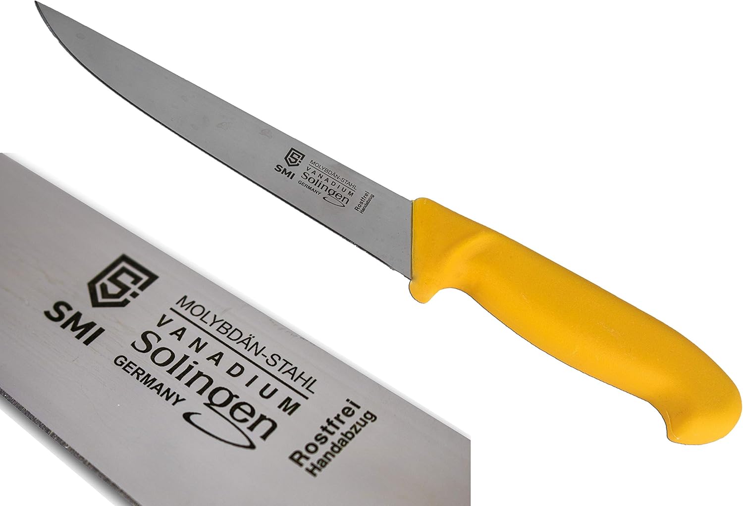 Amazon Com Smi 7 Inch Butcher Knife Solingen Professional Butcher Knife For Meat Cutting Chef Knife Meat Knife Kitchen Knife German Steel Germany Kitchen Dining