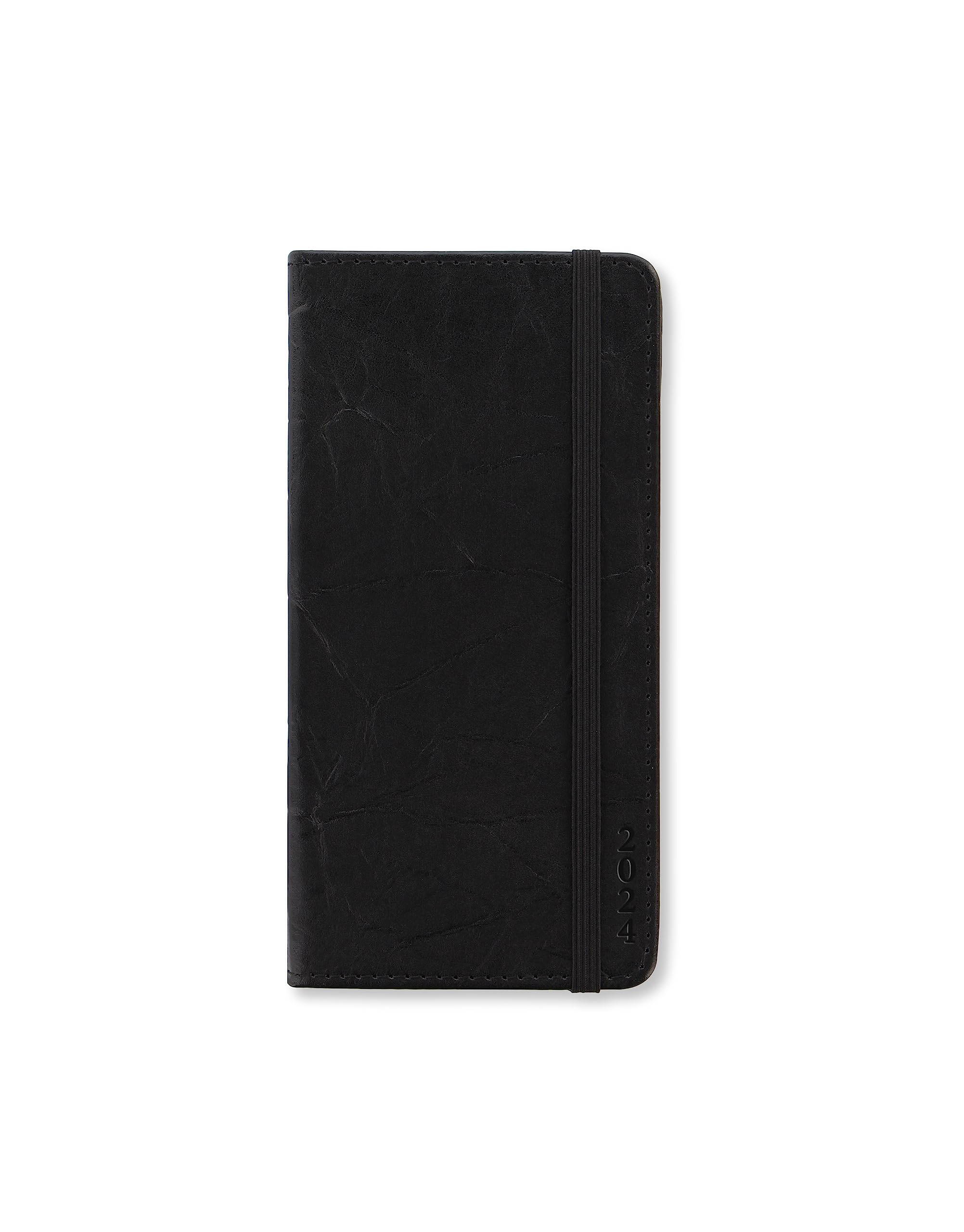 Letts Sovereign Slim week to view 2024 diary - black