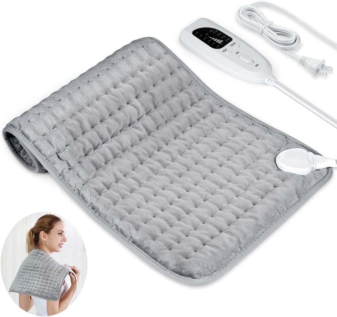 Heating Pad, The 12x24 inch Electric Heating Pad with Automatic Switch