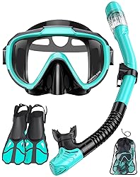 Vengreedo Snorkel Set with Fins for