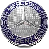 Mercedes Benz Center Hub Caps for Alloy Wheels (Set of 4)
