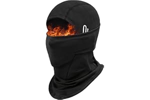 Ueyben Ski Mask, Balaclava Face Mask with Movable Deisgn Shiesty Mask for Men Women for Winter Skiing Outdoor Work Cold Weath