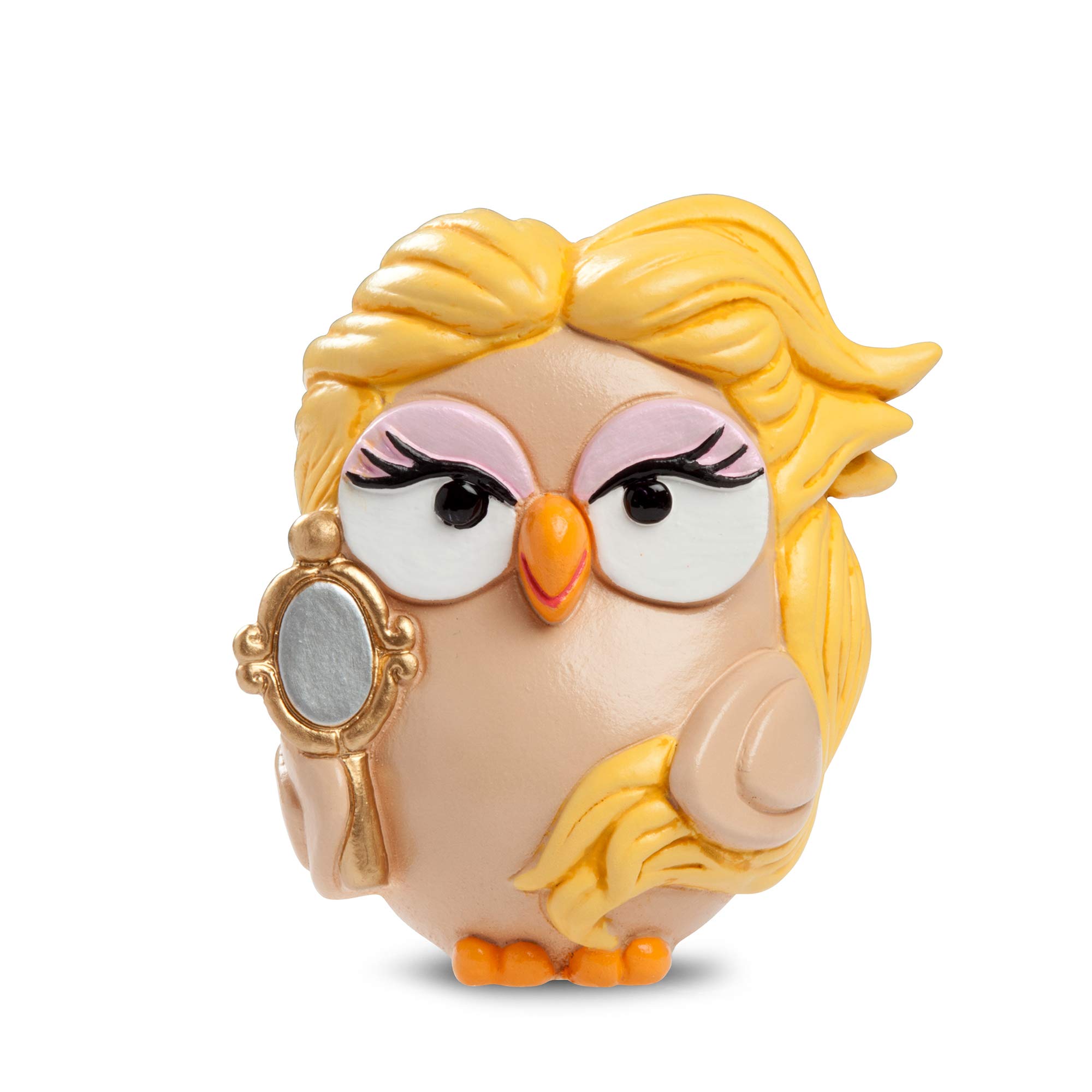 Egan Figurine, Ceramic, Ivory, Small