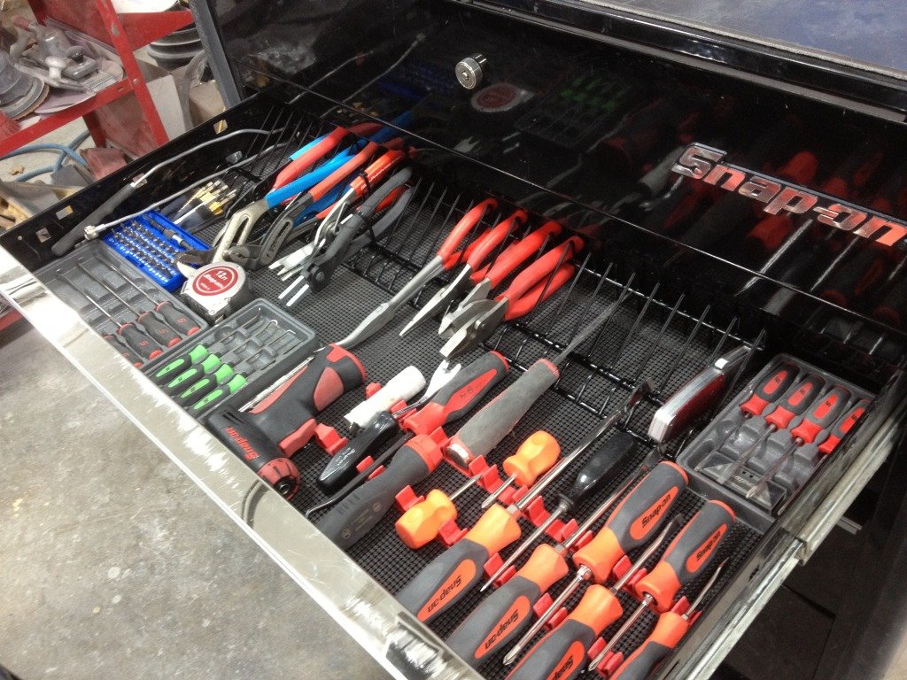 Pliers Rack Tool Drawer Storage Organizer Holder Metal Craftsman Toolbox Garage 787721639923 eBay