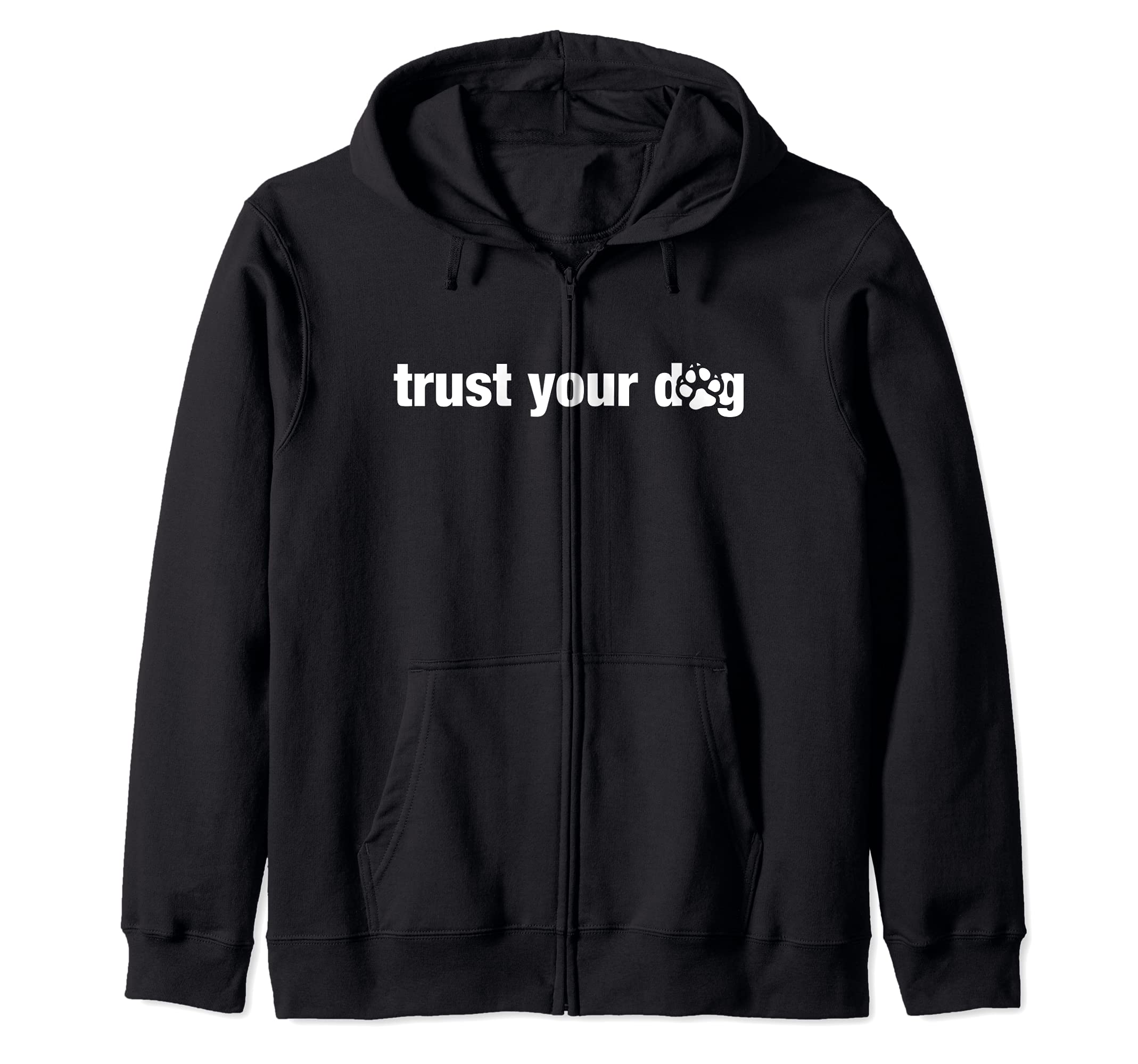 Trust Your Dog Gear for Canine Agility and Nosework Handler Zip Hoodie