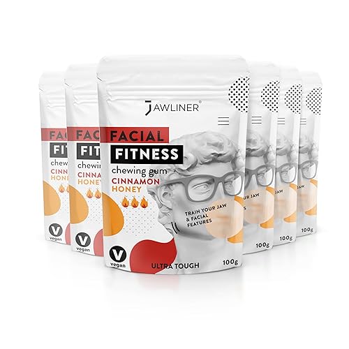 JAWLINER Fitness Chewing Gum (12 months pack) Jawline Gum Sugar Free