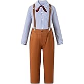Okbebe Boys Pioneer Costume Kids Colonial Villager Costume