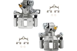 MAYASAF 19B1556 19B1557 Rear Disc Passenger & Driver Side Brake Caliper Set Fit for Honda Civic 1992 1993 1994 1995 1999 2000, for Honda Civic del Sol 1993-1997, for Acura Integra 1994-2001