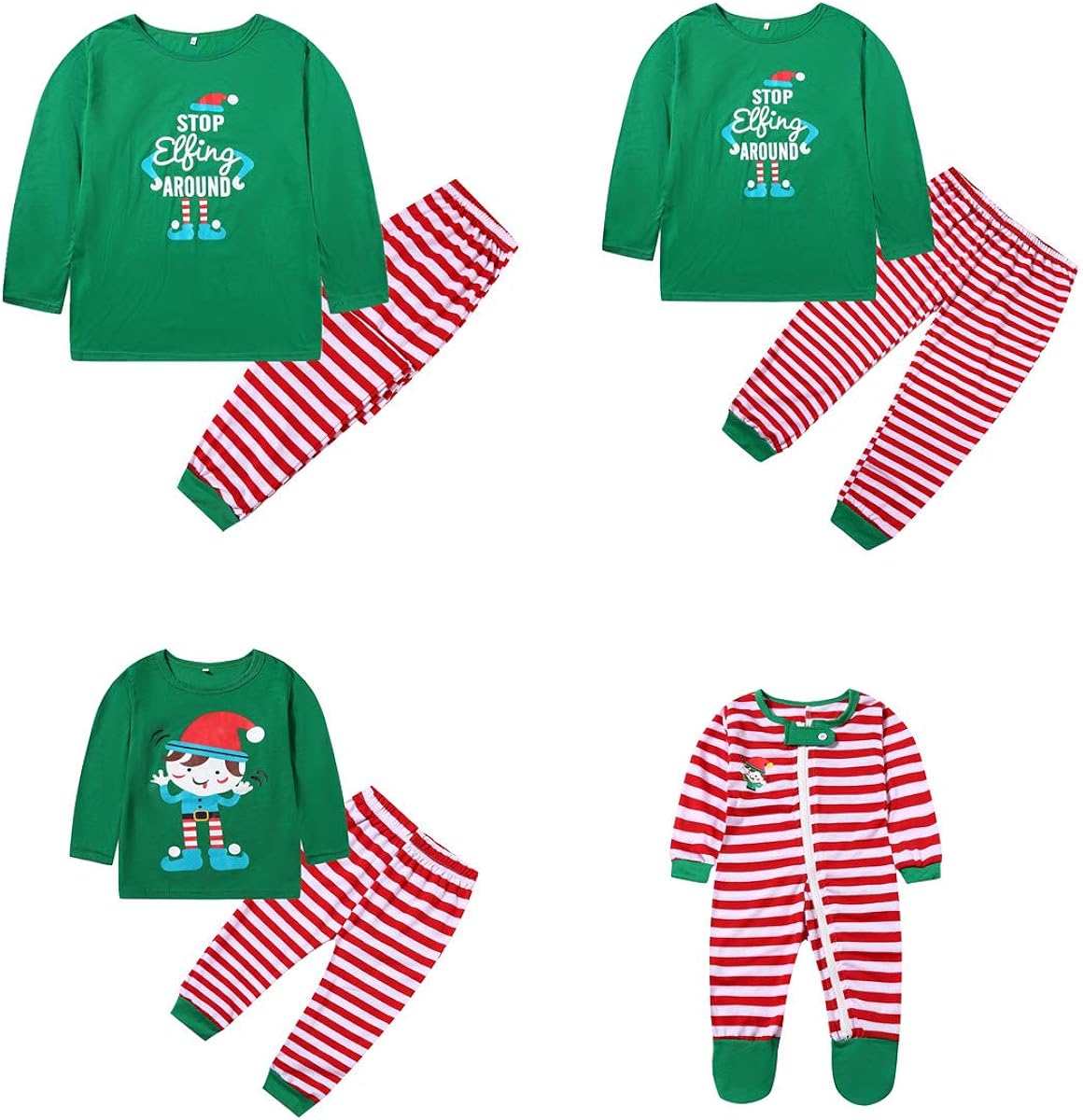 mom dad and baby matching christmas outfits