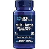 Life Extension Milk Thistle, silymarin, silibinins, isosilybin A & B, Delivers Full-Spectrum Milk Thistle Benefits for Liver Health, Non-GMO, Gluten-Free, Vegetarian, 60 Capsules