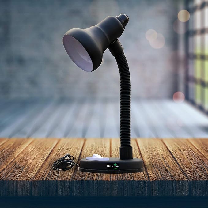 Wemex Reading & Studying Matte Black Table Lamp