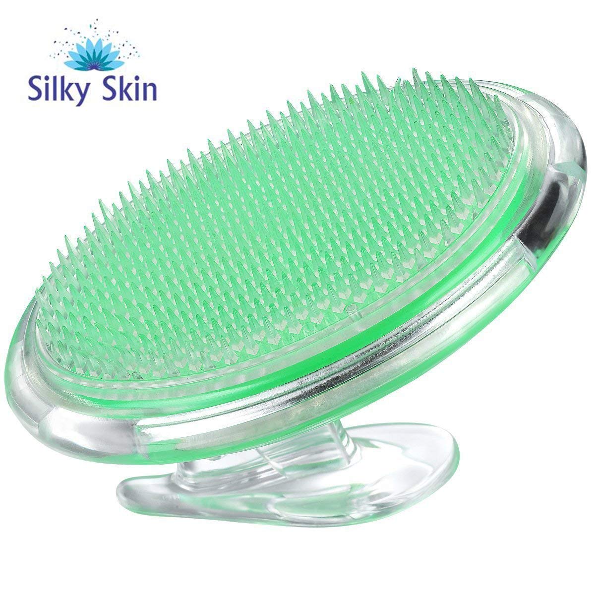 2er Set Peeling-Bürsten Für Dusche & Bad – Doppelseitige Silikon-Bürste Für Glatte Haut