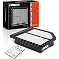 A-Premium Engine Air Filter Compatible with Honda Civic 2006 2007 2008 2009 2010 2011, L4 1.8L, Rigid Panel, Replace# 17220RNAA00