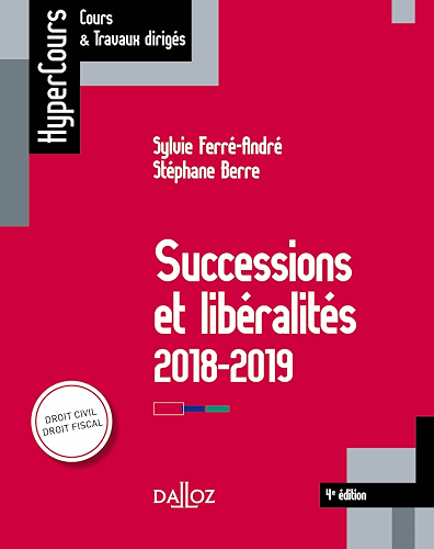 Download Successions et libéralités (HyperCours) PDF