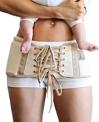 Amazon Com Hipslimmer Hip Compression Adjustable Postpartum Belt Hips Shrink Trainer Binder Clothing