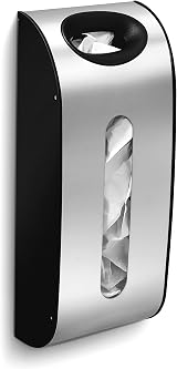 simplehuman KT1166 Carrier Bag Dispenser, Holds 30 Bags, Easy Access view 2