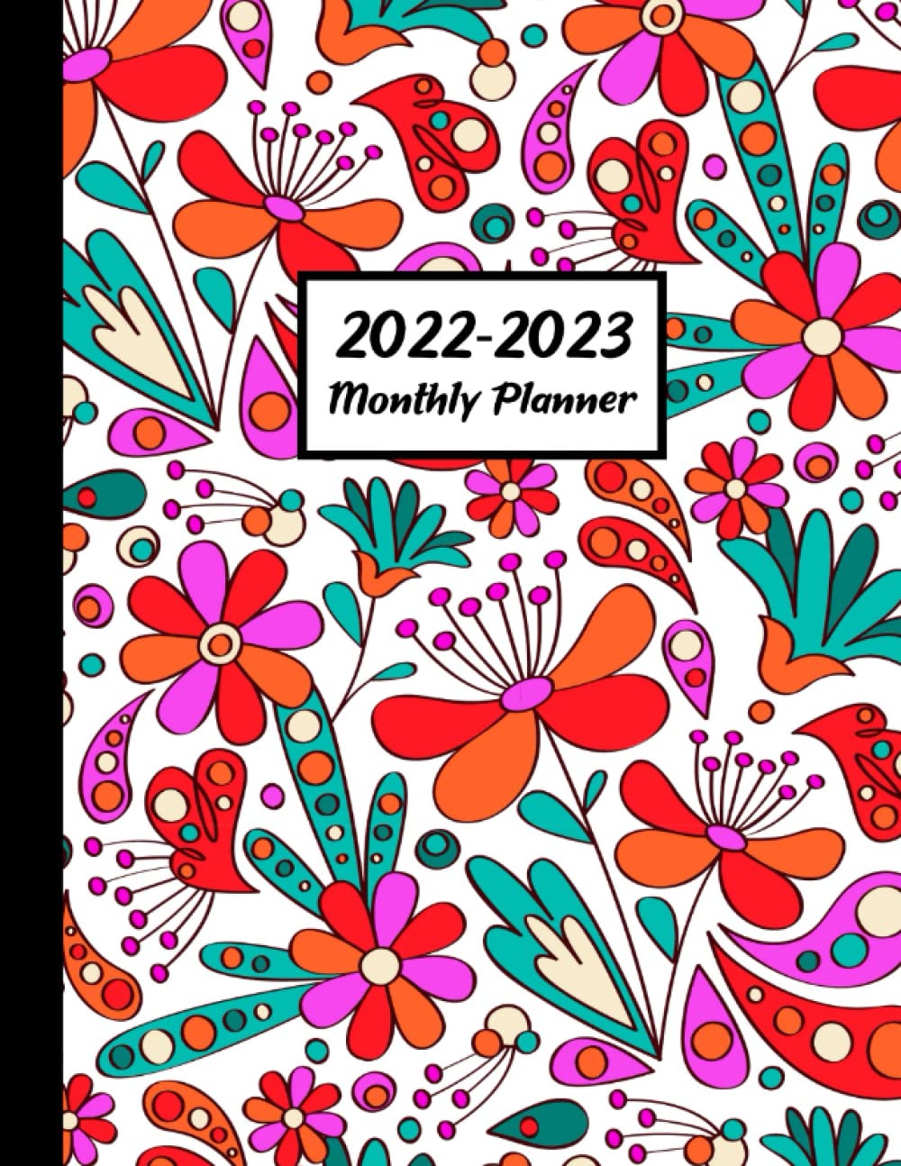 Gmu Calendar 2023 2022-2023 Monthly Planner: Two Year Planner Calendar Schedule Organizer  From January 2022 To December 2023 With Contacts And Password Log | 24  Months | Large Print | Floral: Press, Joyful Mood: 9798490949152:  Amazon.com: Books