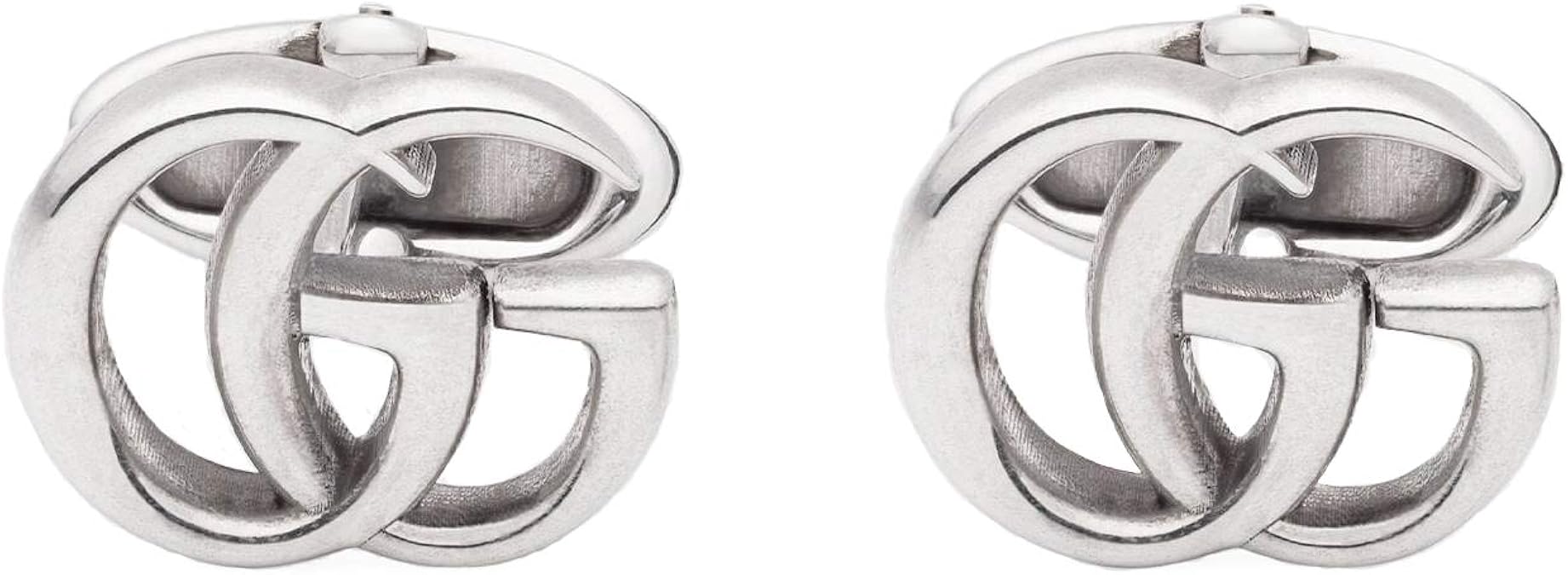 Gucci Marmont Double G Cufflinks in Silver 17mm Amazon.co.uk Jewellery