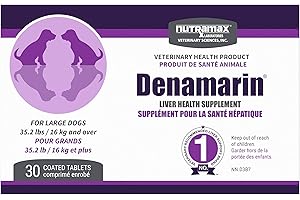 Denamarin for Large Dogs 35 lbs. and Over, 425mg, 30 Stabilized Tablets