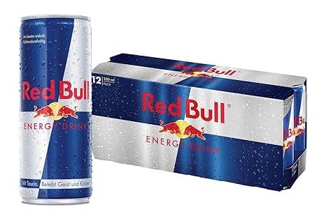 Red Bull Energy Drink Dosen Getränke 12er Palette, EINWEG (12 x 250 ml)