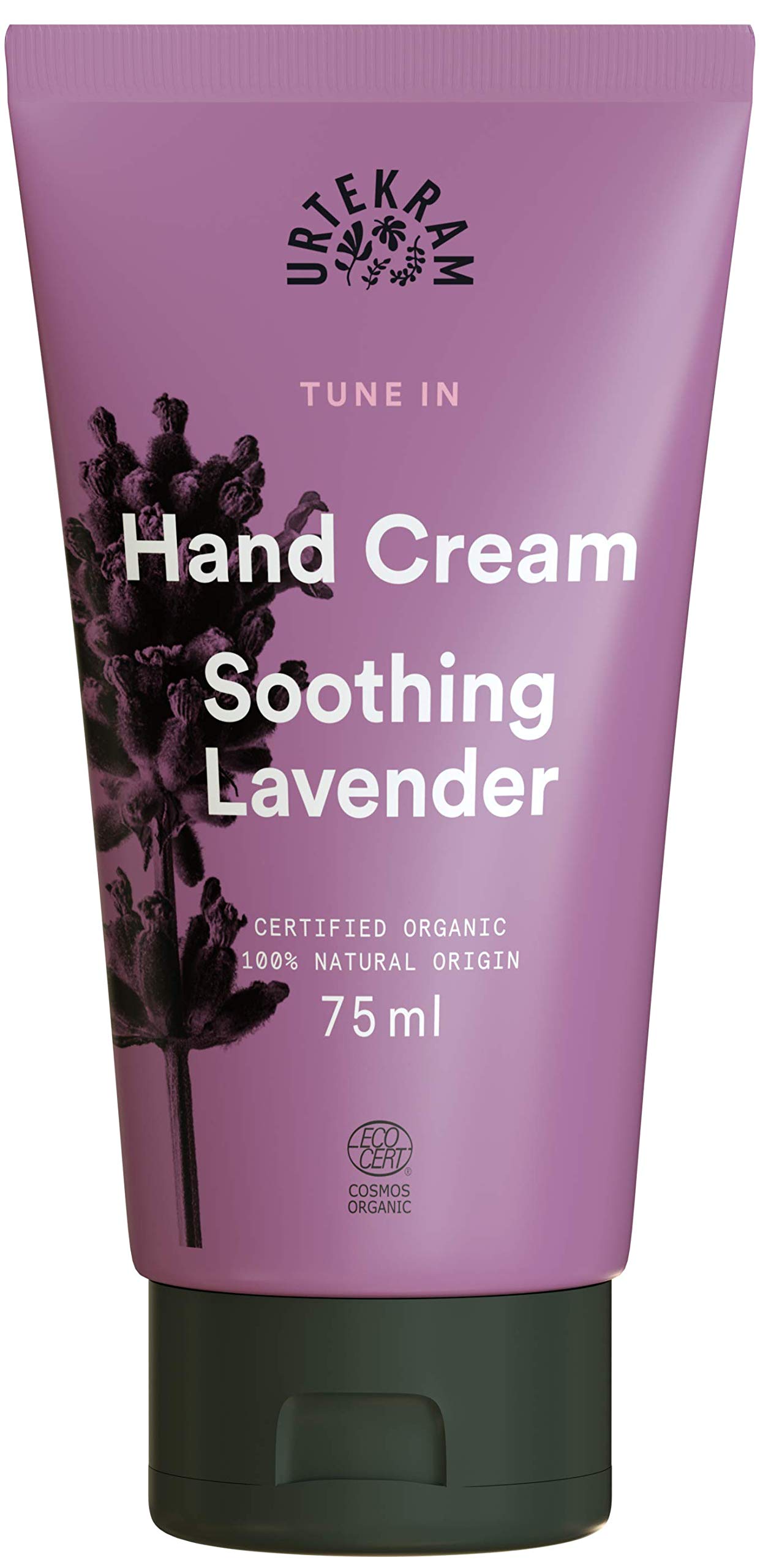 Urtekram Hand Cream - Soothing Lavender - All Skin Types - 75 ml, Vegan, Organic, Moisturizing, Natural Origin