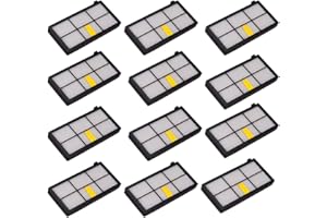 LOTIN 12 Pack HEPA Filter Filters for Roomba 800 900 Series 860 870 871 880 960 980 Vacuum Cleaning Robots