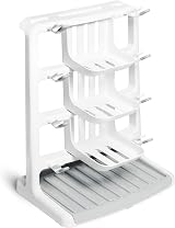 Munchkin Space Saving Tidy Dry Rack White Dishwasher Safe