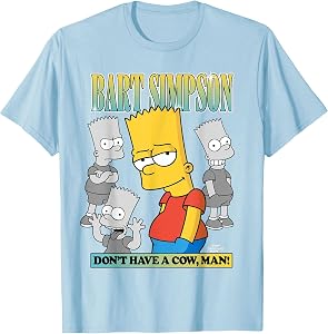The Simpsons Bart Simpson Moods T-Shirt