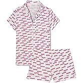 Tommy John Women's Short Sleeve Sleep Top and Short Set
