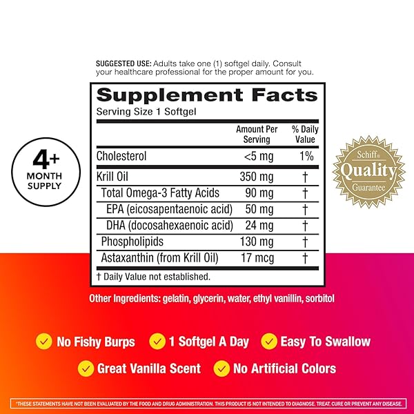 MEGARED – OMEGA-3 KRILL OIL 350MG SOFTGELS (130 COUNT IN A BOTTLE), EPA & DHA OMEGA-3 FATTY ACIDS WITH NO FISHY AFTERTASTE UNLIKE FISH OIL, CONTAINS ANTIOXIDANT ASTAXANTHIN