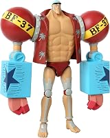 Bandai Anime Heroes One Piece Franky Action Figure 17cm with Stand view 6