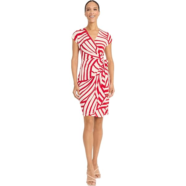 Maggy London Women's Dresses Long Sleeve Tucked Jewel Neck Sheath Maggy London Women's Dresses Long Sleeve Tucked Jewel Neck Sheath