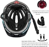 LEPESFON Kids Bike Helmet 50-57CM with Light & Visor for Boys Girls Cycling view 2