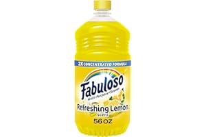 Fabuloso Multi-Purpose Cleaner, 2X Concentrated Formula, Refreshing Lemon Scent, 56 oz