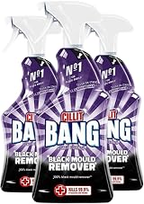 Cillit Bang Black Mould Remover Spray 750ml Pack of 3 - Mould & Mildew