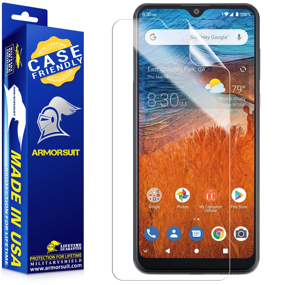 Photo 1 of [2 Pack] ArmorSuit MilitaryShield Screen Protector Designed for ZTE Zmax 10 / ZTE Z6250 Case Friendly HD Clear Film - Made in USA