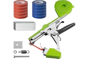 GOODRIG Plant Tying Machine, Branch Fastening Tool, Garden Tying Machine, Tying Tape Tool for Vegetable, Cultivation, Farming